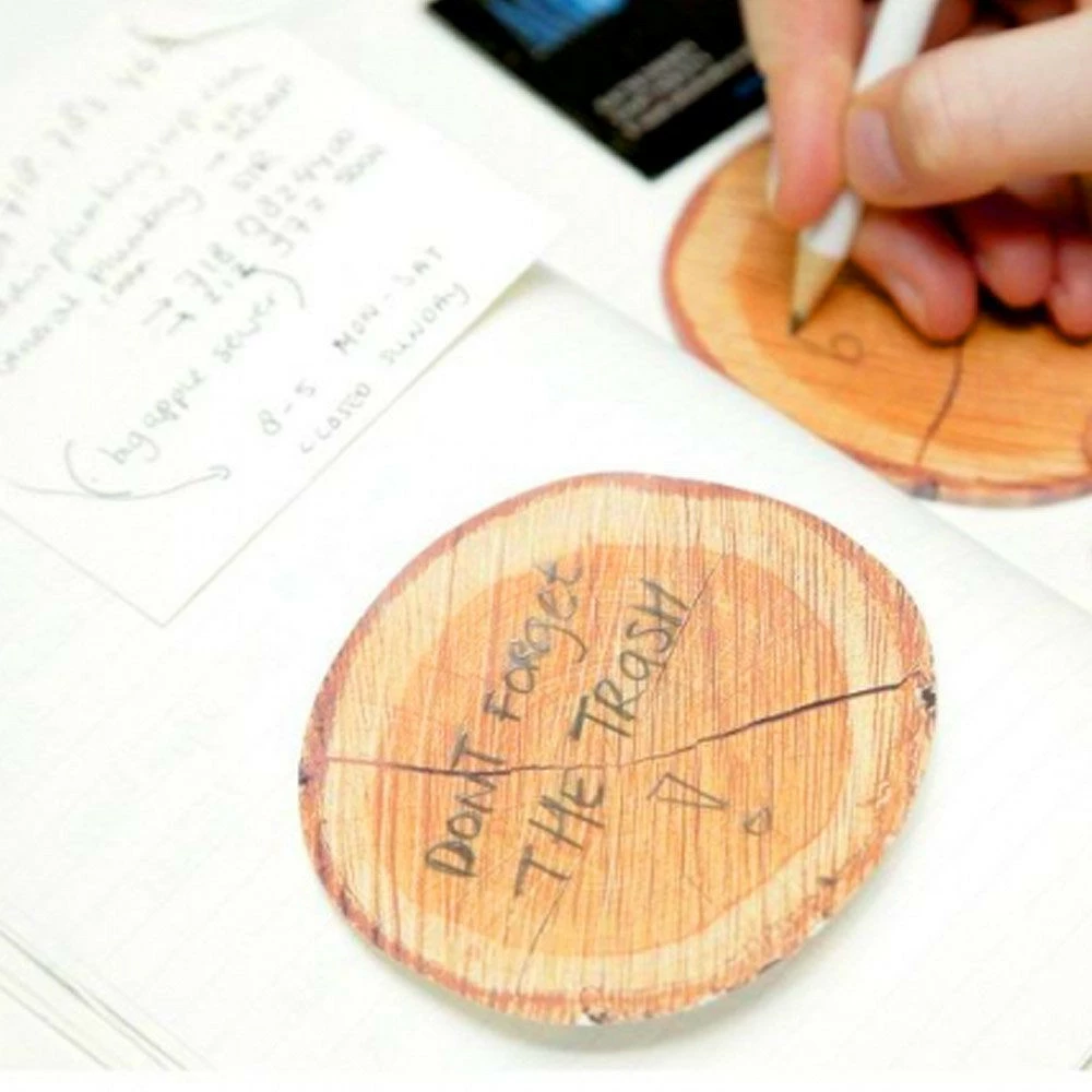 Bloc-notes Repositionnable Tronc D'arbre 4 Bloc-notes Repositionnable Tronc D'arbre – Image 2