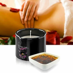 Cadeau boutique -Cadeau boutique bougie de massage gourmande creme brulee voulez vous 1
