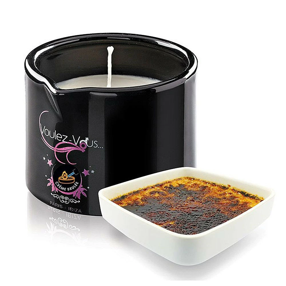 Bougie De Massage Gourmande Crème Brûlée 5 Bougie De Massage Gourmande Crème Brûlée – Image 3