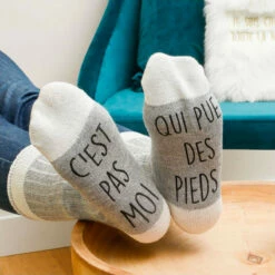 Chaussettes C'est Pas Moi Qui Pue Des Pieds -Cadeau boutique chaussettes c est pas moi qui pue des pieds 2