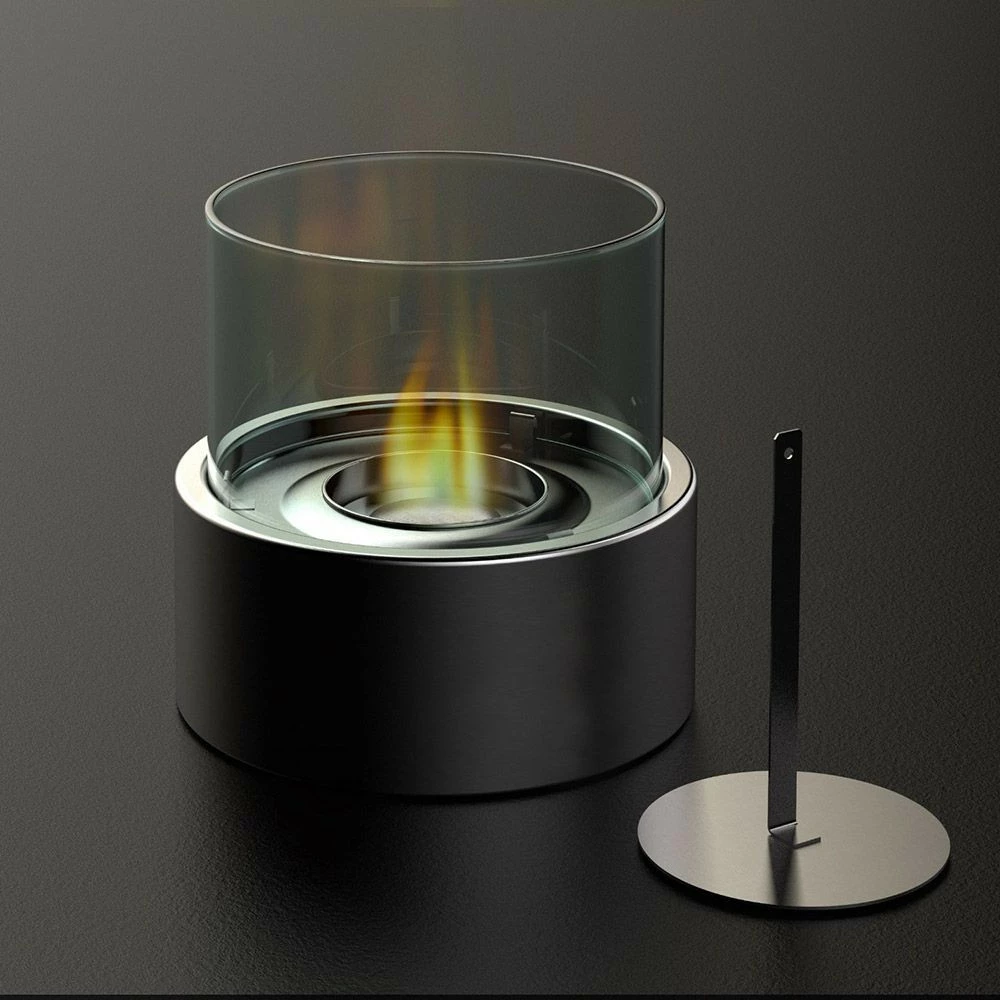 Cheminée De Table Ronde Au Bioéthanol 4 Cheminée De Table Ronde Au Bioéthanol – Image 2