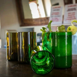 Coffret 6 Verres Recyclés -Cadeau boutique coffret 6 verres recycles 2