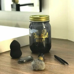 Coffret Beauté Mason Jar Spécial Maquillage 9 Coffret Beauté Mason Jar Spécial Maquillage -Cadeau boutique coffret beaute mason jar special maquillage 2