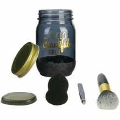 Coffret Beauté Mason Jar Spécial Maquillage 10 Coffret Beauté Mason Jar Spécial Maquillage -Cadeau boutique coffret beaute mason jar special maquillage 3