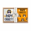 Coffret Mug Chaussettes Papy Chouette -Cadeau boutique coffret mug chaussettes papy chouette