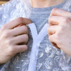 Costume Papier Bulles D'air