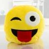 Coussin Emoji Espiègle -Cadeau boutique coussin emoji espiegle