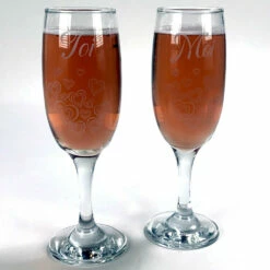 Duo Flûtes à Champagne Toi Et Moi 8 Duo Flûtes à Champagne Toi Et Moi -Cadeau boutique duo flutes a champagne toi et moi 2