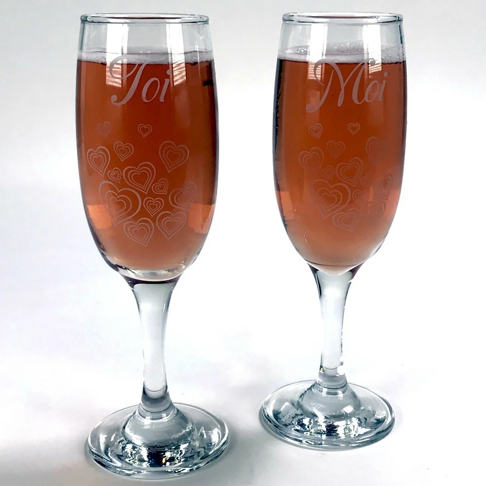 Duo Flûtes à Champagne Toi Et Moi 5 Duo Flûtes à Champagne Toi Et Moi – Image 3