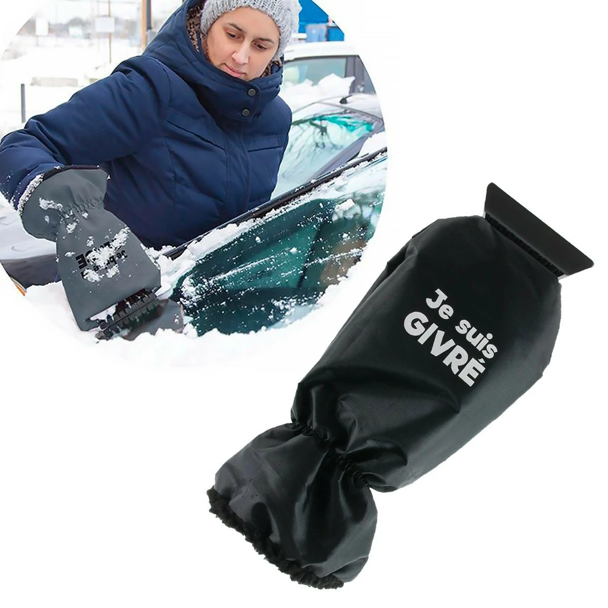 Gant Grattoir Pare-brise 3 Gant Grattoir Pare-brise