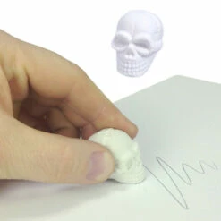 Gomme Tête De Mort, Lot De 2 -Cadeau boutique gomme tete de mort 1