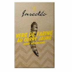 Insectes Comestibles : Vers De Farine Au Curry