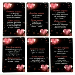 Cadeau boutique -Cadeau boutique jeu de 54 cartes love quizz 1