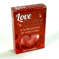 Jeu De 54 Cartes Love Quizz -Cadeau boutique jeu de 54 cartes love quizz 2