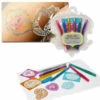 Kit Stylos Tatouages Pailletés -Cadeau boutique kit stylos tatouages pailletes