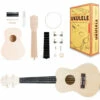 KIKKERLAND Kit Ukulélé à Faire Soi-même 1 KIKKERLAND Kit Ukulélé à Faire Soi-même -Cadeau boutique kit ukulele a faire soi meme
