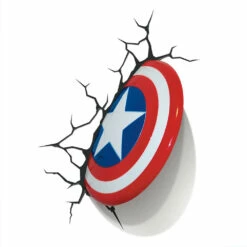 Lampe Bouclier Captain America -Cadeau boutique lampe bouclier captain america 2