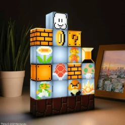 Paladone Lampe Super Mario Construction 12 Paladone Lampe Super Mario Construction -Cadeau boutique lampe super mario construction 3