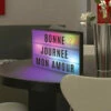 Lightbox A4, Lampe Multicolore à Messages -Cadeau boutique lightbox a4 lampe multicolore a messages