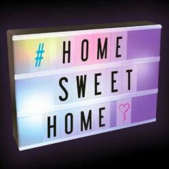 Lightbox A4, Lampe Multicolore à Messages 9 Lightbox A4, Lampe Multicolore à Messages -Cadeau boutique lightbox a4 lampe multicolore a messages 2