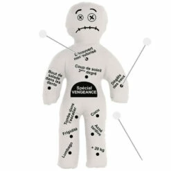 Lot 2 Poupées Vaudou Vengeance + Couple -Cadeau boutique lot 2 poupees vaudou vengeance couple 2