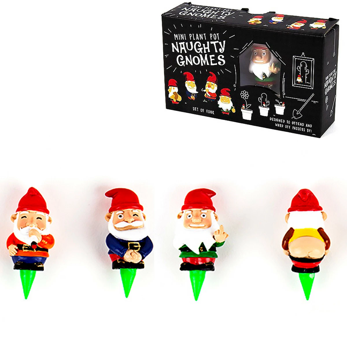 GIFT REPUBLIC Mini Nains De Jardin Grossiers Pour Plantes 5 GIFT REPUBLIC Mini Nains De Jardin Grossiers Pour Plantes – Image 3