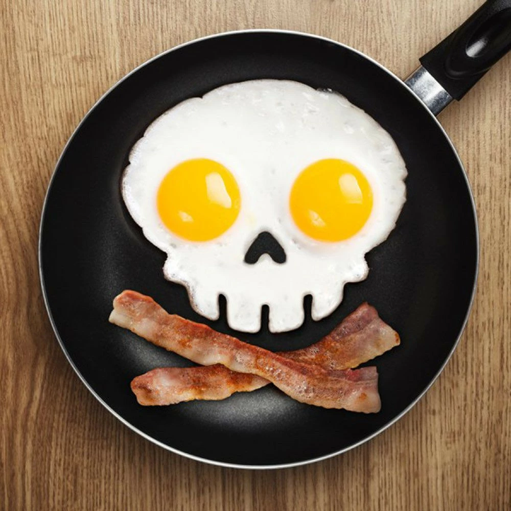 Moule Pour Oeuf Au Plat Tête De Mort 4 Moule Pour Oeuf Au Plat Tête De Mort – Image 2