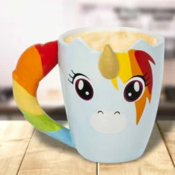 Mug Licorne Arc-en-ciel -Cadeau boutique mug licorne arc en ciel 1