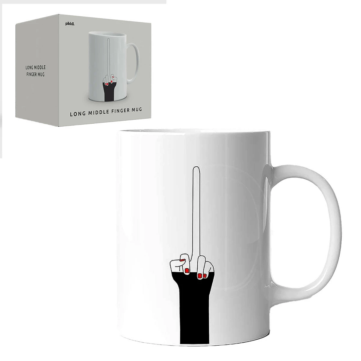 Mug Long Doigt D'honneur 4 Mug Long Doigt D'honneur – Image 2