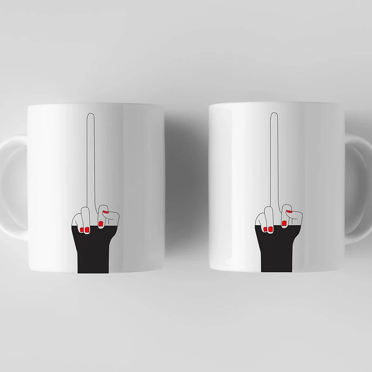 Mug Long Doigt D'honneur 7 Mug Long Doigt D'honneur – Image 5
