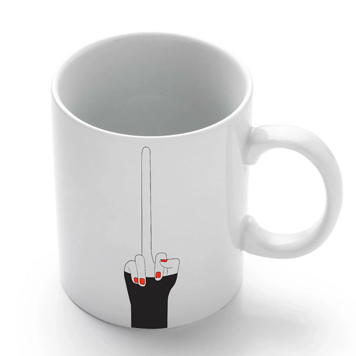 Mug Long Doigt D'honneur 3 Mug Long Doigt D'honneur