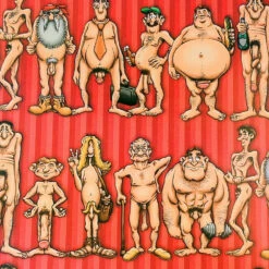 Papier Cadeau Hommes Nus