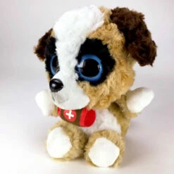 Peluche Zoo Factory SNOW Le St Bernard -Cadeau boutique peluche zoo factory snow le st bernard 2