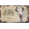 Plaque De Porte ça Sent Le Bouc -Cadeau boutique plaque de porte ca sent le bouc