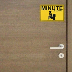 Plaque Minute Je Réfléchie