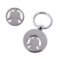 Out Of The Blue Porte-clés Ange Gardien Jeton De Caddie