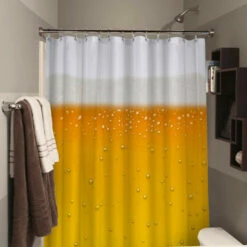 Rideau De Douche Bière -Cadeau boutique rideau de douche biere 2