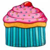 Serviette De Plage Géante Cupcake -Cadeau boutique serviette de plage geante cupcake