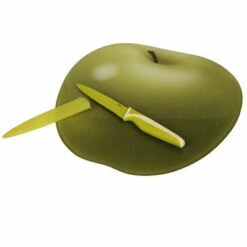 Set Planche à Découper En Verre + Couteau -Cadeau boutique set planche a decouper en verre couteau 2