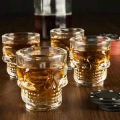 Out Of The Blue Shooter Tête De Mort X 4 -Cadeau boutique shooter tete de mort 2
