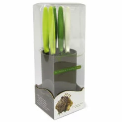 Six Couteaux Dans Leur Porte-couteaux Universel à Fibres -Cadeau boutique six couteaux dans leur porte couteaux universel a fibres 2