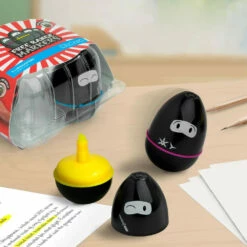 4 Surligneurs Oeufs Ninjas