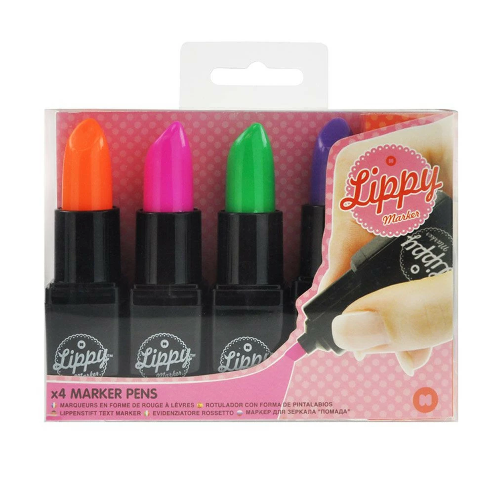 Surligneurs Rouge à Lèvres 4 Surligneurs Rouge à Lèvres – Image 2