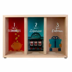 Tirelire 3 Compartiments