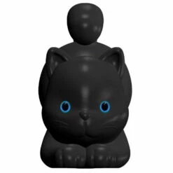 Cadeau boutique -Cadeau boutique tirelire chat noir fesses en l air 1