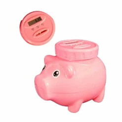 Tirelire Cochon Compteur