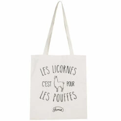 Tote Bag "Les Licornes C'est Pour Les Pouffes"