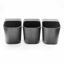 KIKKERLAND Trois Pots De Rangement Pour écran D'ordinateur -Cadeau boutique trois pots de rangement pour ecran d ordinateur 5
